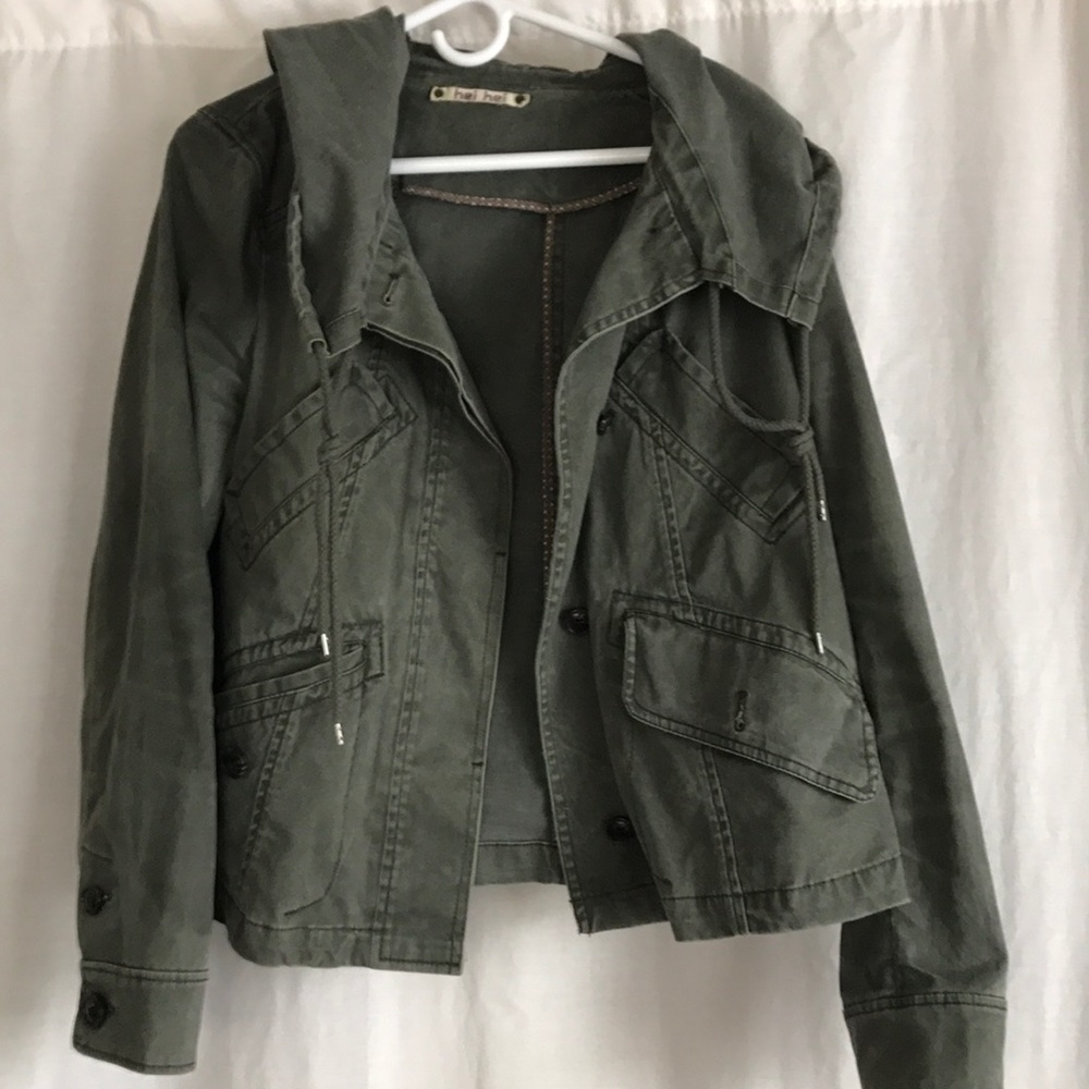 Green Cargo Jacket